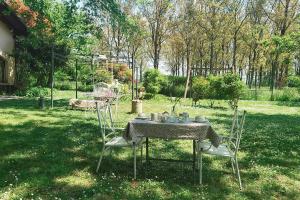 Zahrada ubytování B&B Due Fiumi 1908