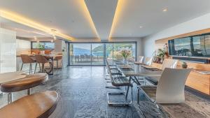 Et opholdsområde på Villa Emeraude