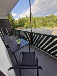 Μπαλκόνι ή βεράντα στο Apartmán Stavidlový Vrch