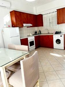 A kitchen or kitchenette at "Villa Kanavos" apts