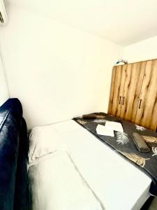 Postel nebo postele na pokoji v ubytování Kristal Rafailovici