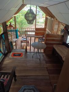 Posezení v ubytování Mamisa Café, Home stay