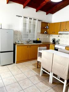A kitchen or kitchenette at "Villa Kanavos" apts