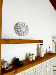 Coffee and tea making facilities at "Villa Kanavos" apts