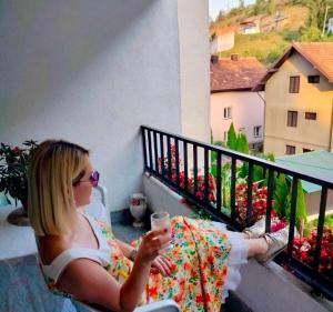 Μπαλκόνι ή βεράντα στο Apartman Ana