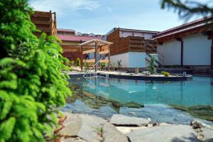 Πισίνα στο ή κοντά στο Wellness Hotel Frymburk