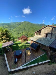Nespecifikovaný výhled na hory nebo výhled na hory při pohledu z bed and breakfast