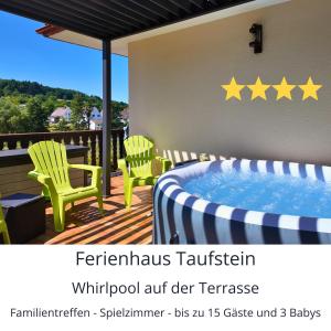 Imagine din galeria proprietății Familientreffen - Ganzes Haus - Spielplatz - Spielzimmer - Garten - Scheune - Terasse - Grill - Ferienhaus Taufstein în Herbstein