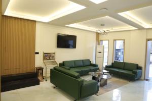 Posezení v ubytování Lords Eco Inn Jamnagar - Maheshwari Nagar