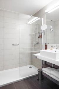 Koupelna v ubytování Q Hotel Plus Wrocław