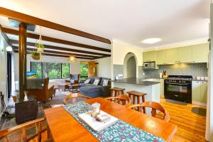 Kuchyň nebo kuchyňský kout v ubytování Belvidere Cottage