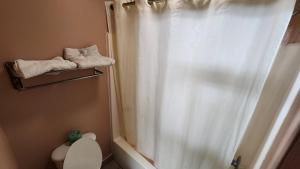 Koupelna v ubytování Capital O Fairway Inn - Baytown La Porte TX