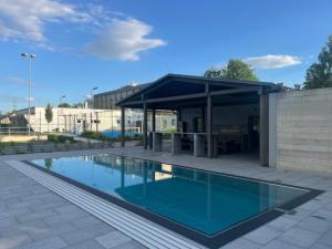 Bazén v ubytování Sport & Relax Hotel Davidek nebo v jeho okolí