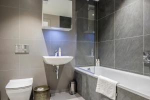 Koupelna v ubytování Quiet 2BR Flat in Backbarrow near Lake Windermere