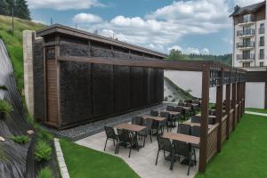 Budynek, w którym mieści się hotel