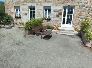 Zahrada ubytování LES ROCAILLES