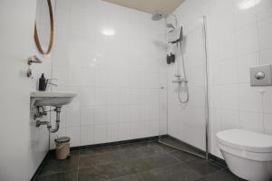 Ένα μπάνιο στο The Hill Guesthouse