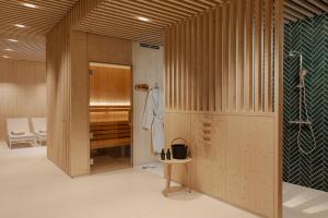 Koupelna v ubytování Hotel Krone Oettingen