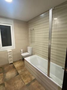 Kúpeľňa v ubytovaní Residencia Compostela