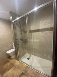 Kúpeľňa v ubytovaní Residencia Compostela