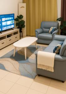 Goodwill Holidays ,Near Jumeirah Beach Residence 1的休息区