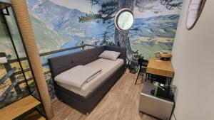 Area soggiorno di B&B Botel Charlie