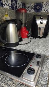 Kuchyň nebo kuchyňský kout v ubytování Apartamento na Beira-mar em Fortaleza