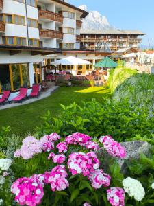 Vonkajšia záhrada v ubytovaní Aktiv-Hotel Traube