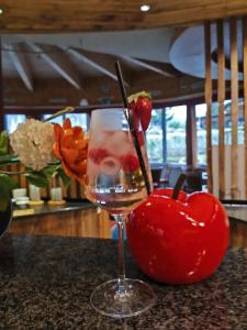 Nápoje v ubytovaní Aktiv-Hotel Traube