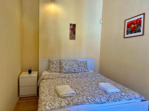 Posteľ alebo postele v izbe v ubytovaní Comfortable 3 Bedroom apartment in the Heart of Prague