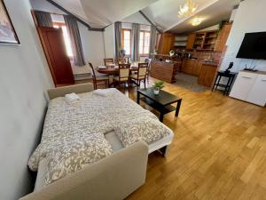 Kuchyňa alebo kuchynka v ubytovaní Comfortable 3 Bedroom apartment in the Heart of Prague