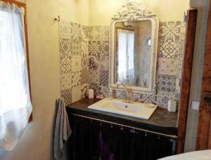 Koupelna v ubytování L'Alivettu