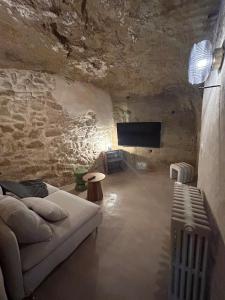 Χώρος καθιστικού στο La Maison Du Jas
