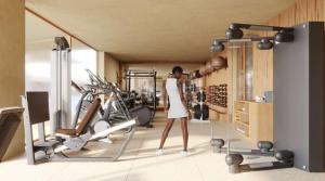 Centrum fitness w obiekcie Mana Cumbuco Hotel - Soft Opening