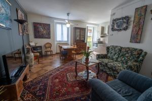 Posezení v ubytování Atelier dei Viaggiatori