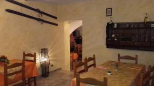 A seating area at Agriturismo La Fattoria