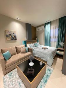 Ένα ή περισσότερα κρεβάτια σε δωμάτιο στο Luxury Studio House 392-3