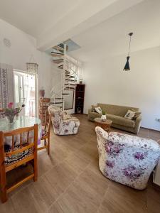 Ruang duduk di Arsinoe Guest House