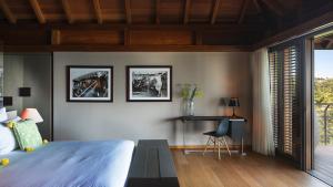 Llit o llits en una habitació de Prestigious Villa with Inspired Architecture