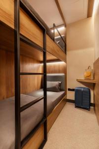 Postel nebo postele na pokoji v ubytování Sleepover - Lima Airport