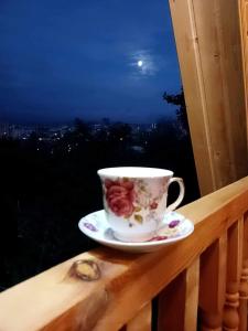 Balkón nebo terasa v ubytování OUR heaven