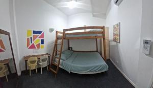 Un ou plusieurs lits dans un hébergement de l'établissement Bed and breakfast chez l'habitant