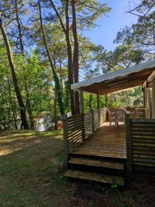Zahrada ubytování Mobil home Côte d'Opale