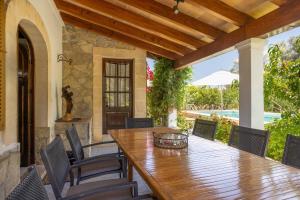 Ein Sitzbereich in der Unterkunft Villa Can Boseta by SunVillas Mallorca