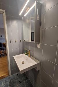 Vannituba majutusasutuses Kodurahu apartement