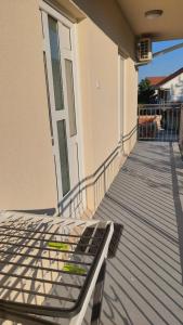 Balkón nebo terasa v ubytování Vesna apartmani, Igalo