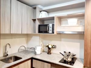 Dapur atau dapur kecil di A23 Metro Matta Parque OHiggins