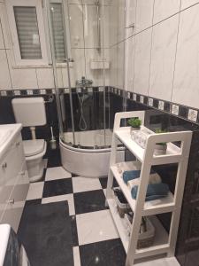 Koupelna v ubytování Apartment Mirjana