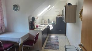 Η κουζίνα ή μικρή κουζίνα στο Haus im Grünen
