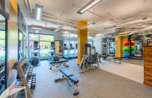 Fitnesscentret og/eller fitnessfaciliteterne på The Perfect Blend of Style and Comfort